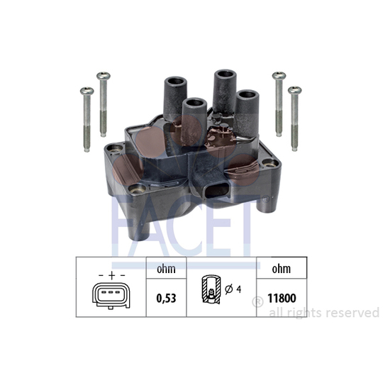 9.6381 - Ignition coil 