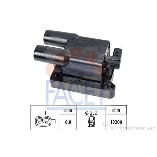 9.6396 - Ignition coil 