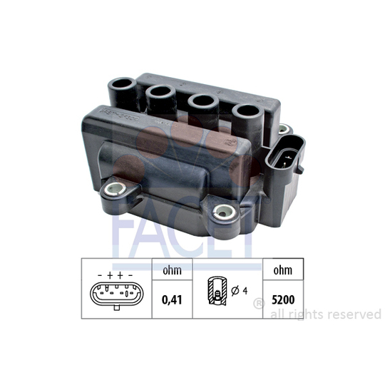 9.6418 - Ignition coil 