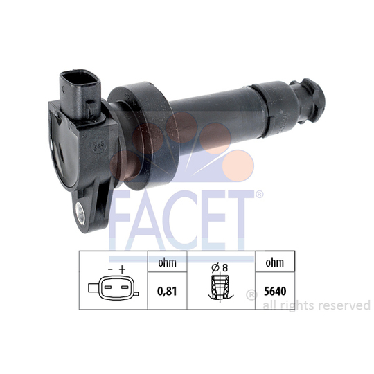 9.6443 - Ignition coil 