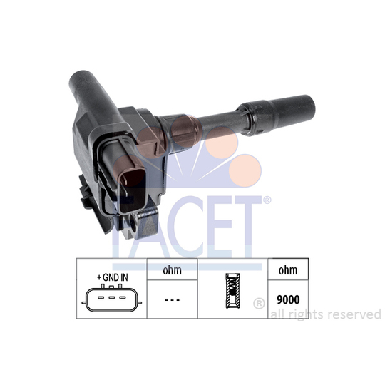 9.6491 - Ignition coil 