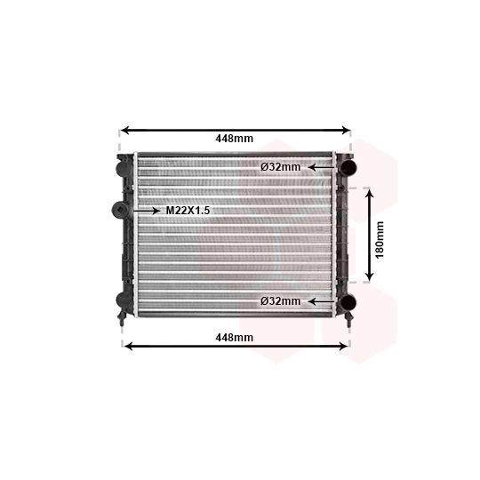 98002002 - Radiator, engine cooling 