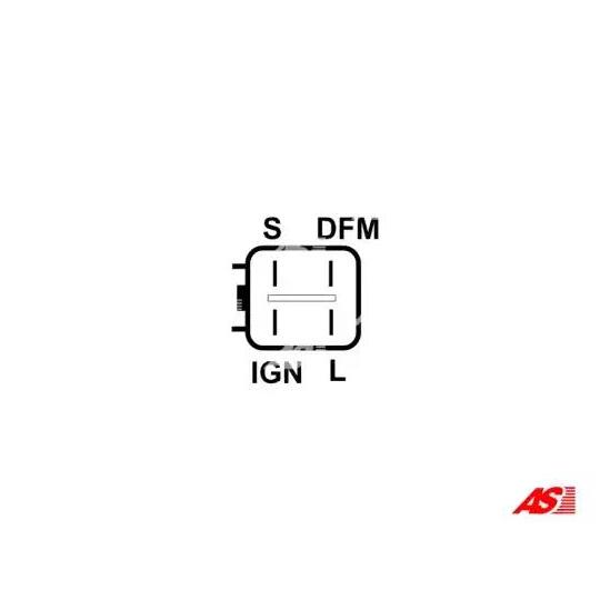 A6038(DENSO) - Alternator 