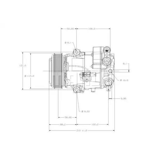 ACP 95 - Compressor, air conditioning 