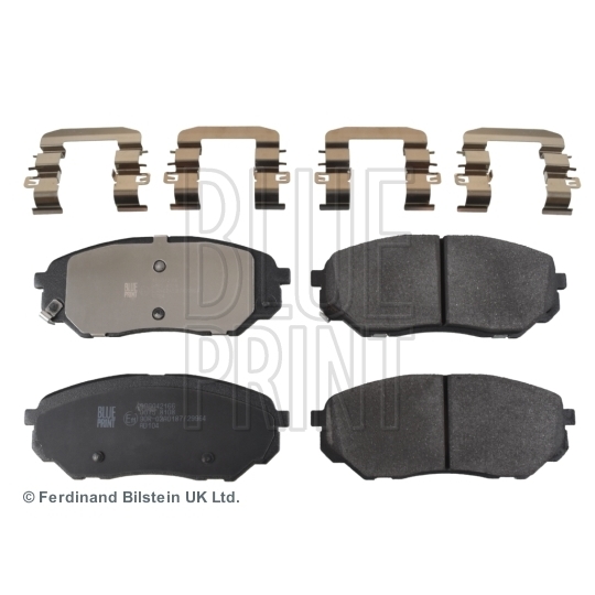 ADG042166 - Brake Pad Set, disc brake 