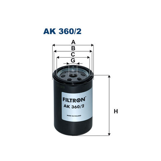 AK 360/2 - Air filter 