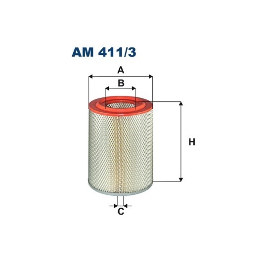 AM 411/3 - Air filter 