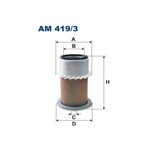 AM 419/3 - Air filter 