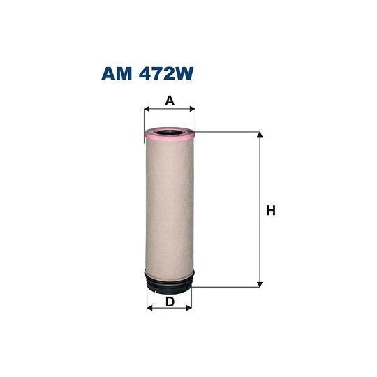 AM 472W - Secondary Air Filter 