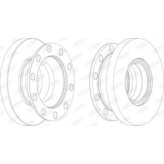 BCR337A - Brake Disc 