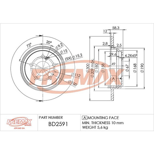 BD-2591 - Piduriketas 