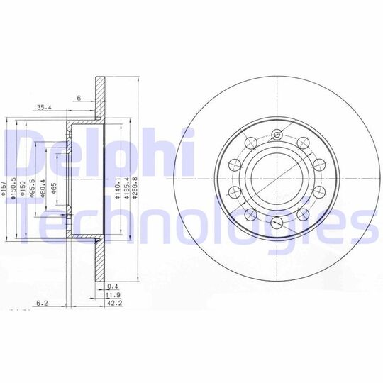 BG3890C - Brake Disc 