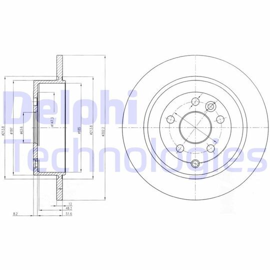 BG4124C - Brake Disc 