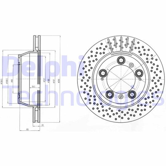 BG4163C - Brake Disc 