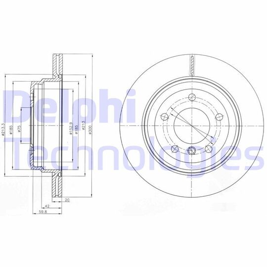 BG4243C - Brake Disc 