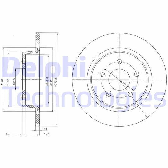 BG4533C - Brake Disc 