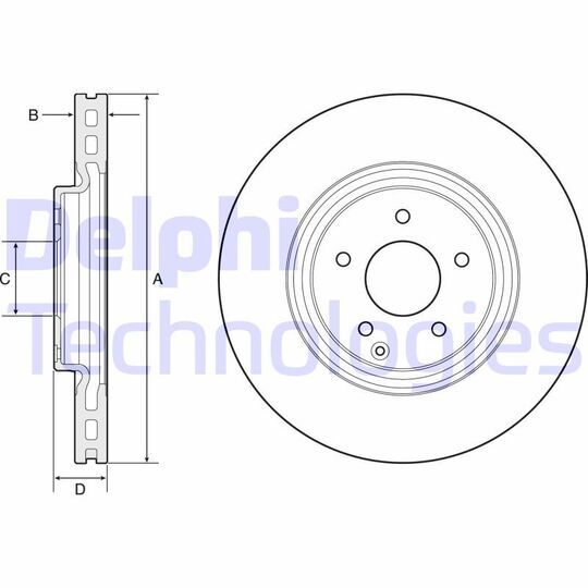 BG4660 - Brake Disc 