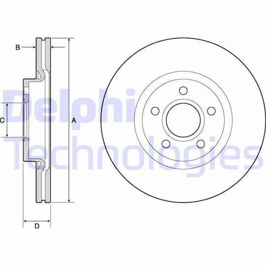 BG4676C - Brake Disc 