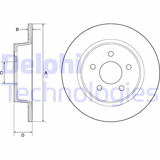 BG4682 - Brake Disc 