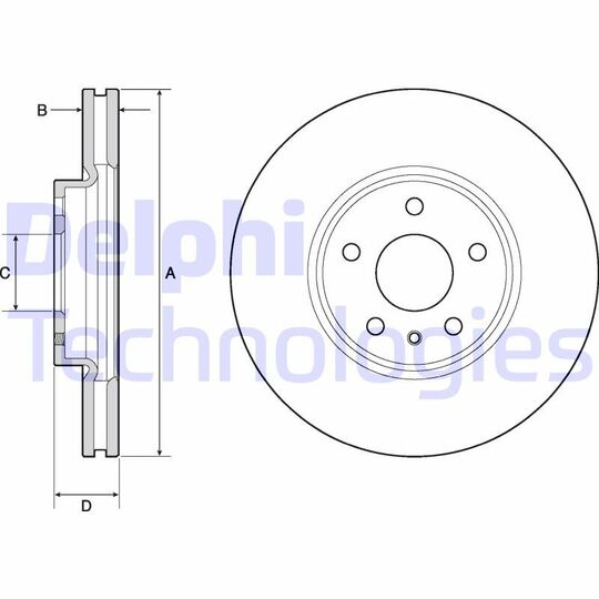 BG4702C - Brake Disc 