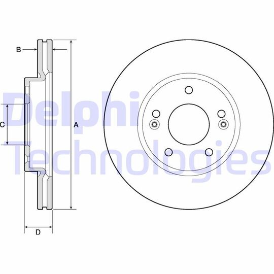 BG4745C - Brake Disc 