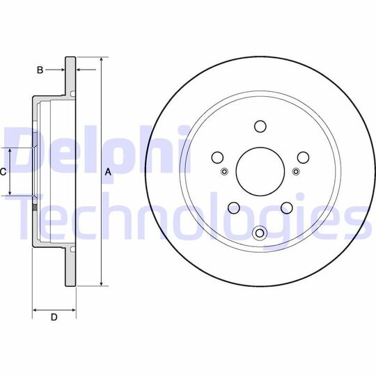 BG4757C - Brake Disc 