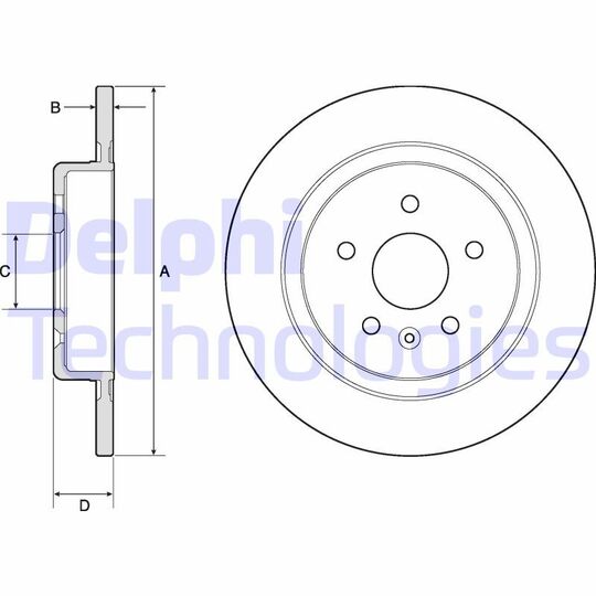 BG4760C - Brake Disc 