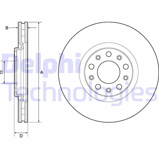 BG4763C - Brake Disc 