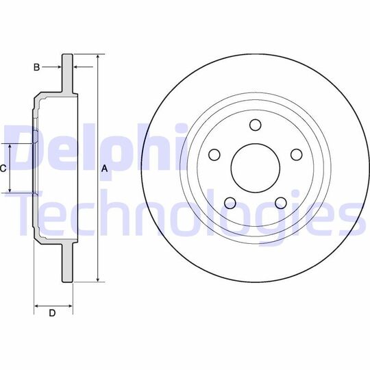 BG4772C - Brake Disc 