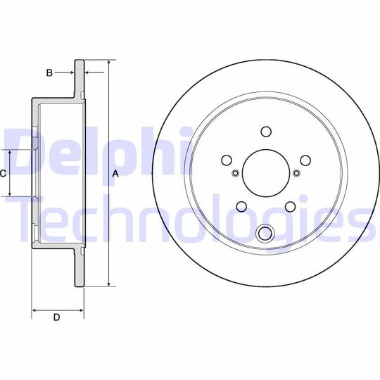 BG4776C - Brake Disc 