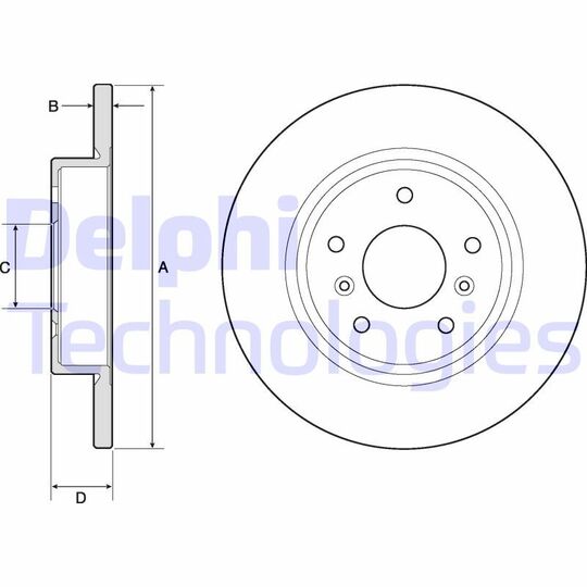 BG4807C - Brake Disc 