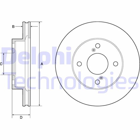 BG4810C - Brake Disc 