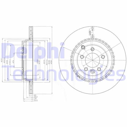 BG9082C - Brake Disc 