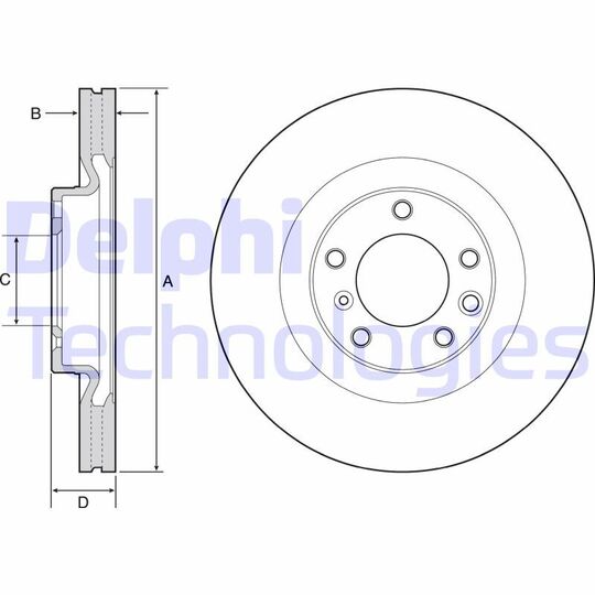 BG9119C - Brake Disc 