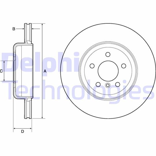 BG9130C - Brake Disc 