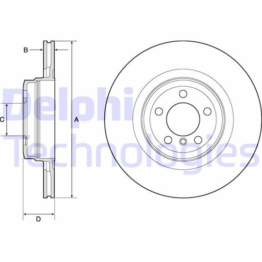 BG9147C - Brake Disc 