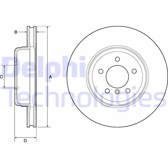 BG9159C - Brake Disc 