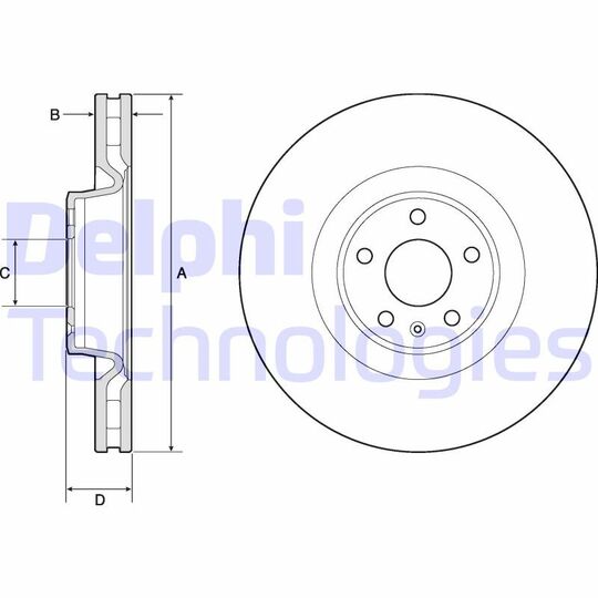 BG9172C - Brake Disc 