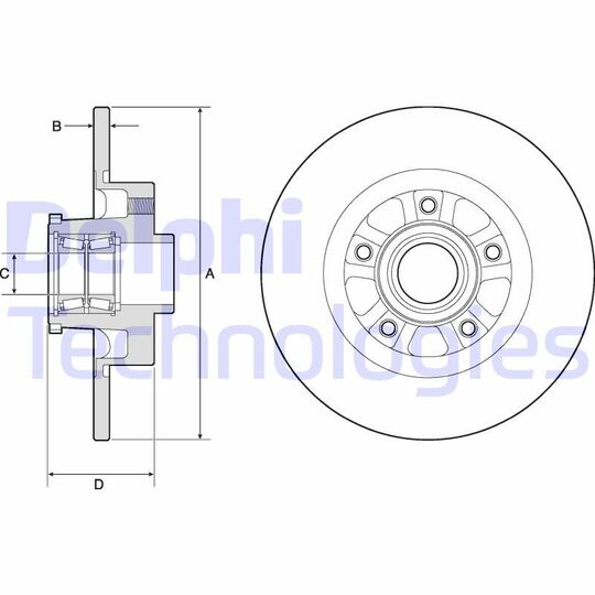 BG9190RSC - Brake Disc 