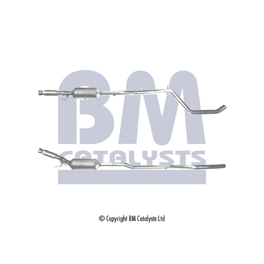 BM11117HP - Sot-/partikelfilter, avgassystem 