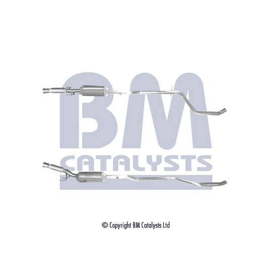 BM11277HP - Sot-/partikelfilter, avgassystem 