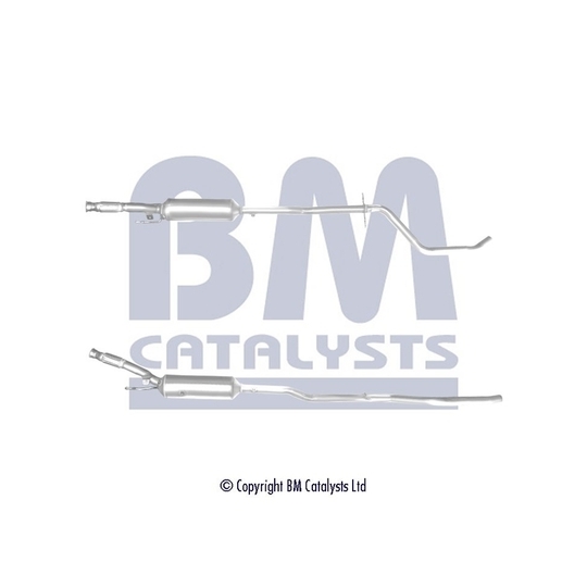 BM11320H - Sot-/partikelfilter, avgassystem 