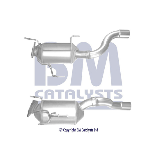 BM11349 - Sot-/partikelfilter, avgassystem 