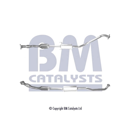 BM80614H - Catalytic Converter 