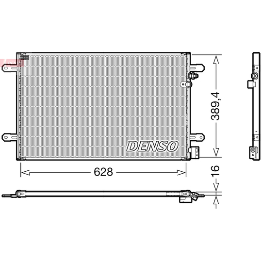 DCN02037 - Condenser, air conditioning 