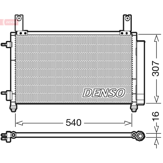 DCN15004 - Condenser, air conditioning 