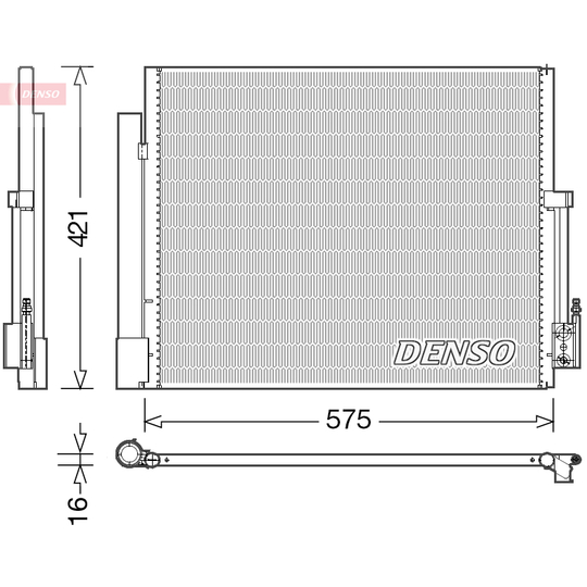 DCN20036 - Condenser, air conditioning 