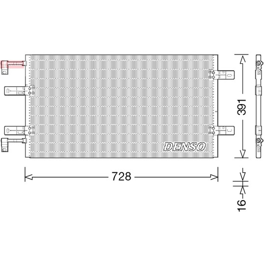 DCN23036 - Kondensaator, kliimaseade 