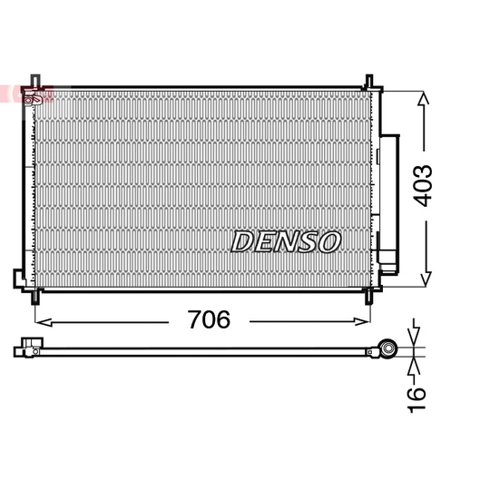 DCN40013 - Kondensaator, kliimaseade 