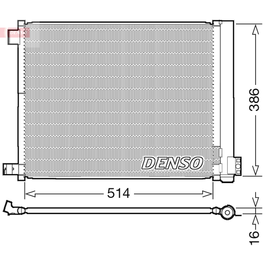 DCN46022 - Kondensaator, kliimaseade 